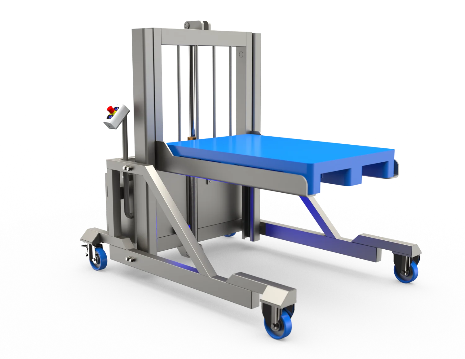 Backsaver PLBR, elevatore-impilatore largo per pallet